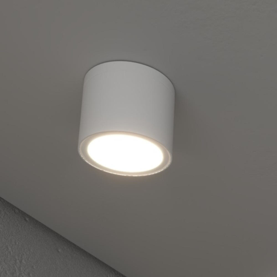 Faretto da esterno cilindro nero gx53 ip54