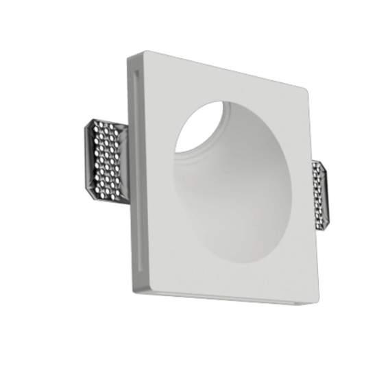 Segnapasso di gesso da incasso rotondo per interno