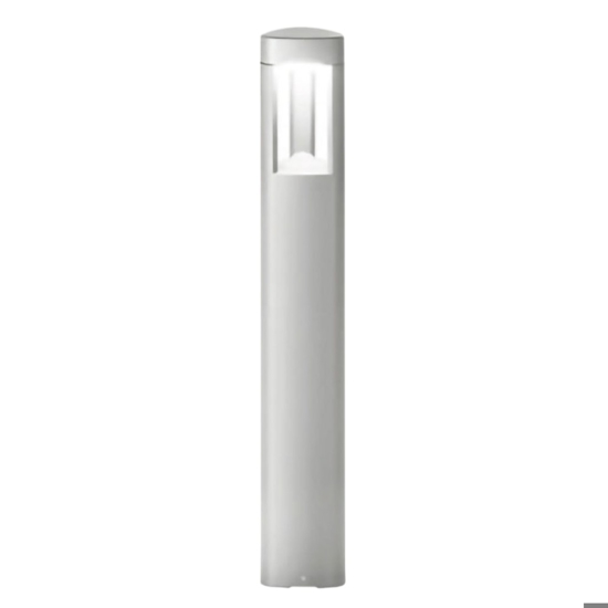Gea luce janet lampione da giardino moderno grigio