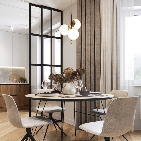 Lampadario moderno nostalgia oro nero per soggiorno contemporaneo maytoni
