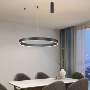 Lampadario anello 100cm led 60w 2700k a 6000k dimmerabile