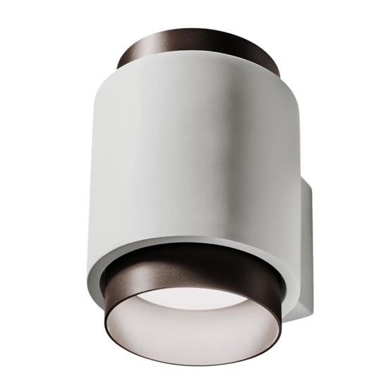 Sforzin syme applique bronzo da parete in gesso