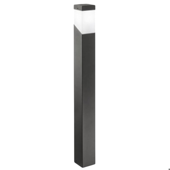 Lampione giardino antracite moderno gea luce sury