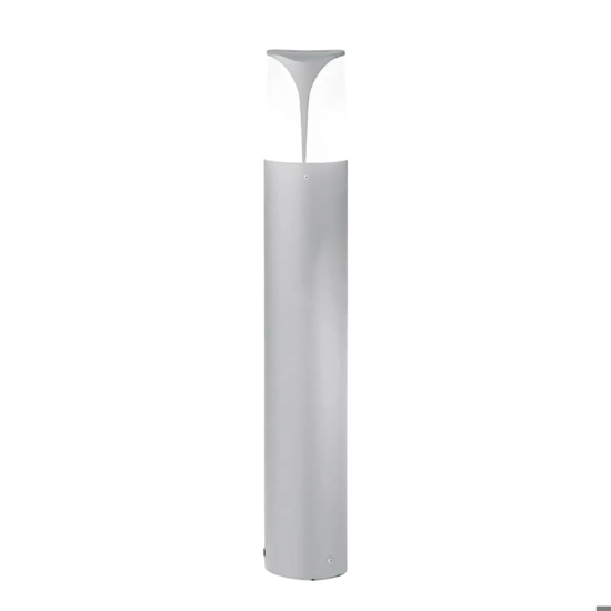 Gea luce lampioncino da giardino ip44 grigio h80 cm