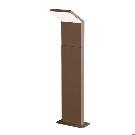 Style pt h050 3000k ideal lux lampioncino marrone
