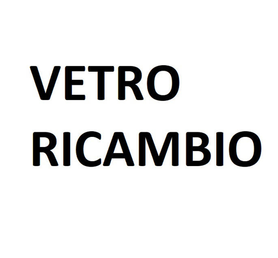Ricambio vetro ambra per cod 714-3 ex ordine k823t