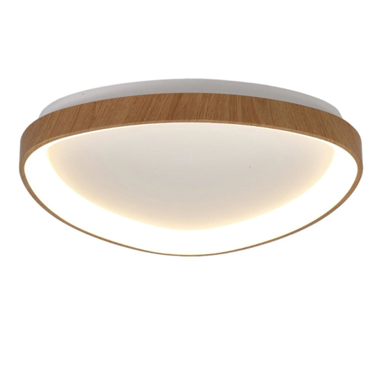 Plafoniera da cucina effetto legno led 2700k a 5000k con telecomando