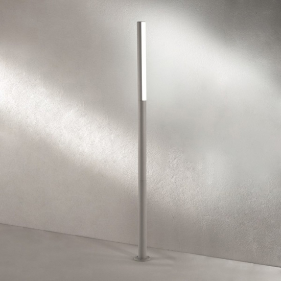 Ondlauce pt tommy lampione da da giardino bianco ip54 90cm led 4000k