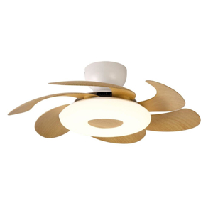 Plafoniera con ventilatore da soffitto con luce led ambienti fino a 13 mq
