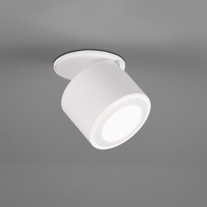 Faretto bianco da incasso led 6w 3000k orientabile