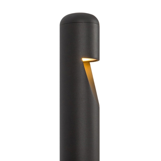 Maytoni lampione moderno hagen per esterni led 5w 3000k grafite