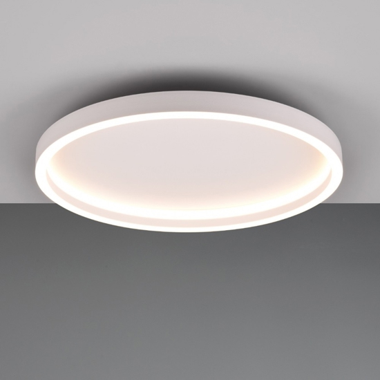 Plafoniera moderna bianca led 3000k minimalista
