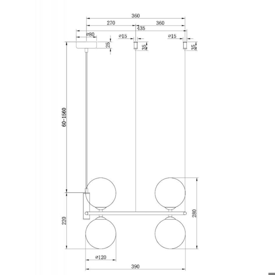 Lampadario ring moderno oro per salotto sfere vetro bianco maytoni