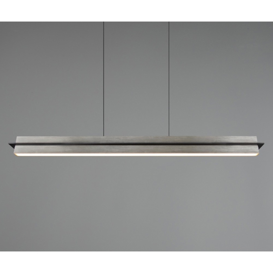 Lampadario per cucina nichel led 2700k a 5000k