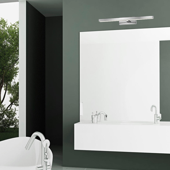 Applique per specchio da bagno cromo led 12w 3000k