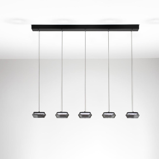 Lampadario per tavolo da cucina led 3000k sfere di vetro