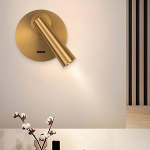 Applique camera da letto led 3000k moderno per comodino