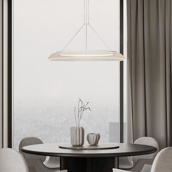 Lampadario per salotto moderno led 3000k bianco