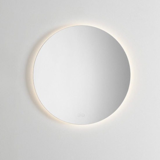 Specchio da bagno touch led 3000k ip44 anti appannamento 60cm