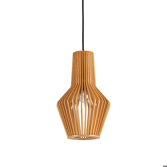 Citrus-3 sp1 ideal lux lampada a sospensione legno per soggiorno
