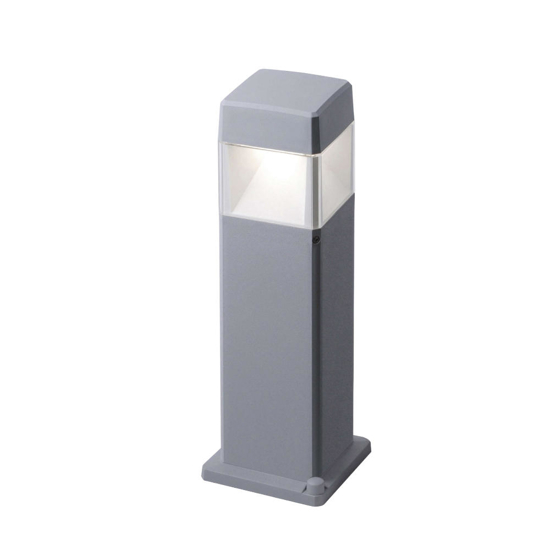 Lampioncino grigio da giardino moderno anti corrosione ip55