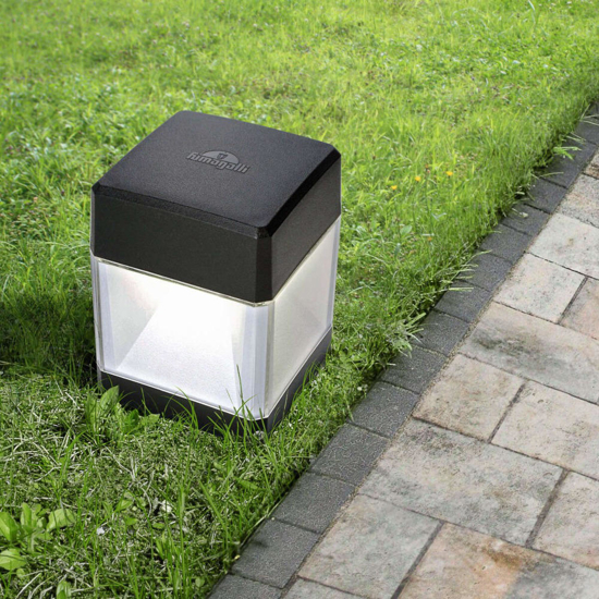 Faretto con picchetto nero anti ruggine lodi top light
