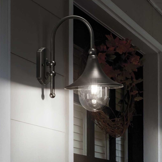 Cima ap1 applique da esterno ideal lux lanterna antracite