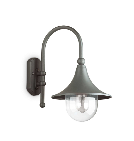 Cima ap1 applique da esterno ideal lux lanterna antracite