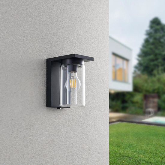 Applique lanterna da esterno con sensore crepuscolare