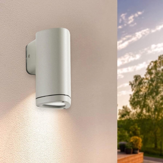 Ap rav ondaluce applique da esterno grigio ip54