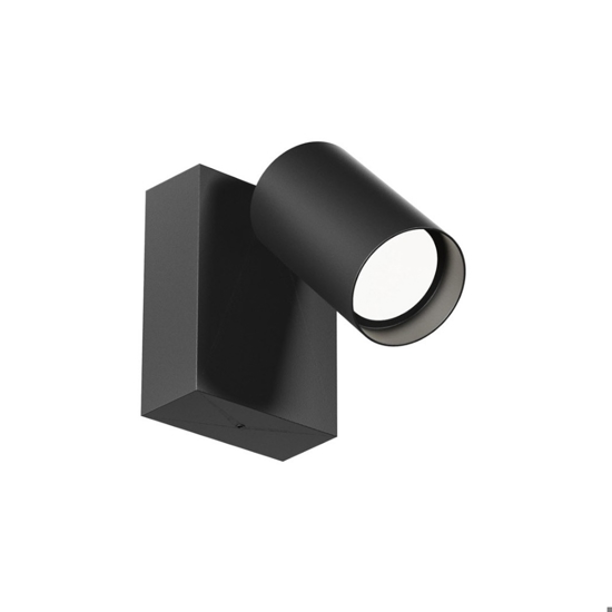Gea luce applique per esterno orientabile ip65 antracite led cct