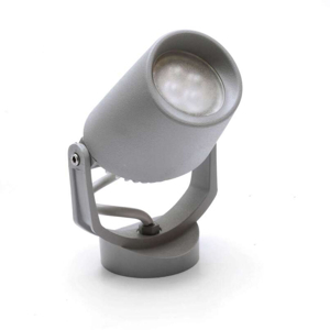 Top light roma faretto grigio per esterno anti corrosione ip66