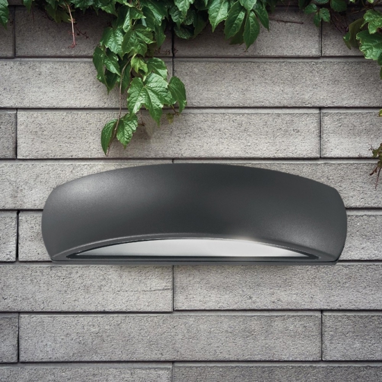 Giove ap1 applique per esterno ip54 antracite ideal lux