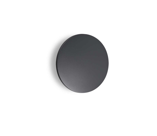 Ideal lux punto ap d18 applique da esterno ip54 led 3000k tonda antracite