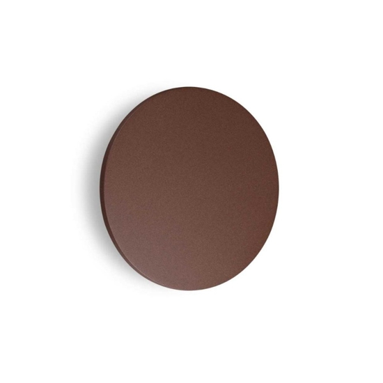 Applique da esterno 12w 3000k marrone punto ap d24 ideal lux