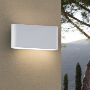 Isyluce applique da esterno bianco led 20w 4000k moderna