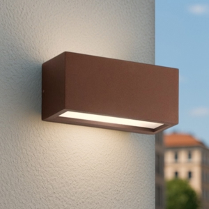 Applique isyluce da esterno corten metro 24w 3000k