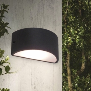 Rex-2 ap1 applique da esterno antracite ideal lux