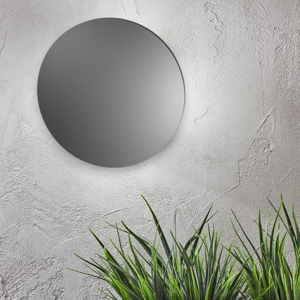 Applique da esterno ip65 antracite 23 cm led cct gea luce