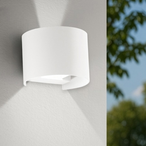 Gea luce applique da esterno ip54 bianca 10w led 3000k