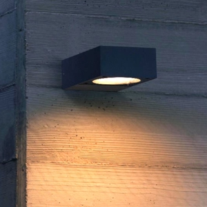 Sirio ap1 applique da esterno ideal lux nero moderna ip65