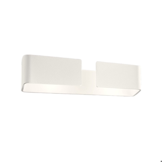 Isyluce applique led 20w 3000k design moderno bianco