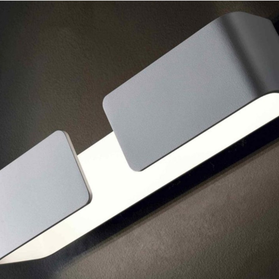 Isyluce applique led 20w 3000k design moderno bianco
