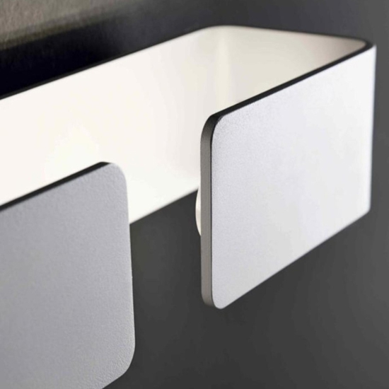 Isyluce applique led 20w 3000k design moderno bianco