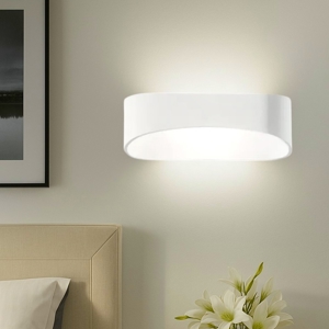 Isyluce applique da parete bianco led 20w 3000k moderna