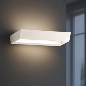 Isyluce applique moderna 30w 3000k bianca squadrata
