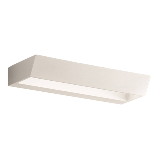 Isyluce applique moderna led 30w 3000k bianca design