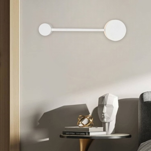 Applique moderna bianca design per interno