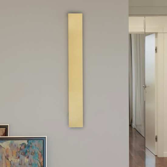Applique 60cm led rettangolare oro moderna 20w 3000k