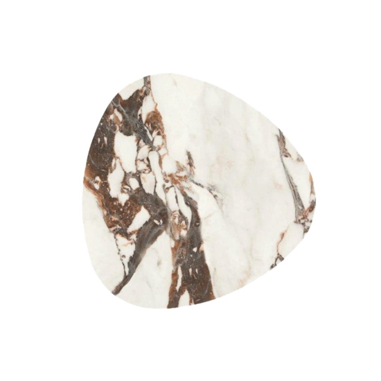 Applique effetto marmo vemature marrone led 11w 3000k